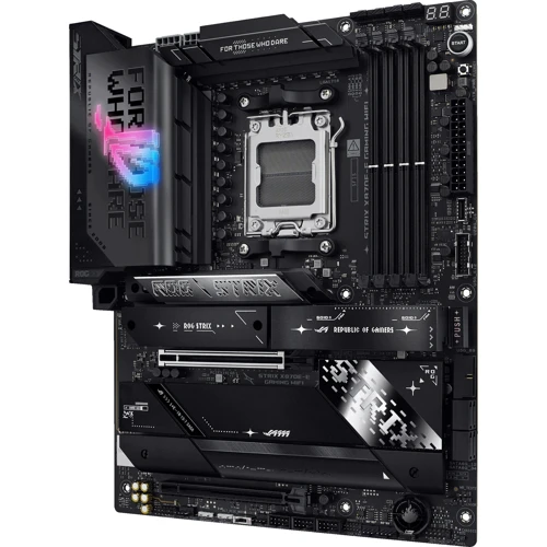 ASUS ROG STRIX X870E-E GAMING WIFI UA: Разъемы на плате SATA 3.0, M.2