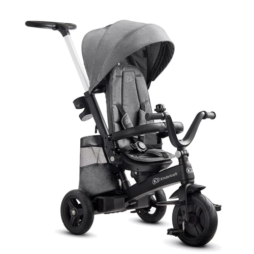 Триколісний велосипед Kinderkraft Easytwist Platinum Grey (KKRETWIGRY0000) фото 10