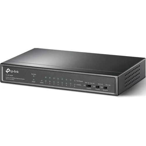 Мережевий комутатор TP-Link TL-SF1009P: Тип Коммутатор неуправляемый