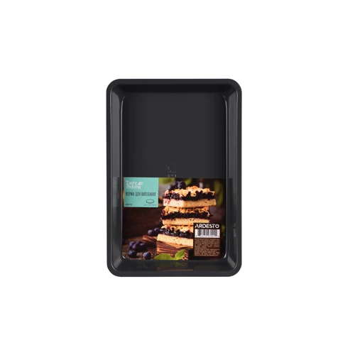 Форма для выпечки Ardesto Tasty baking 28.5x19.5x3.5 см (AR2315T): Крышка Нет