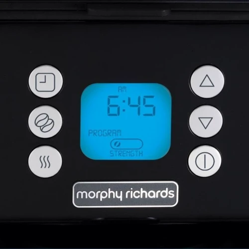 Кофеварка Morphy Richards Vector Black (163002): Объем резервуара для воды, л 1.8