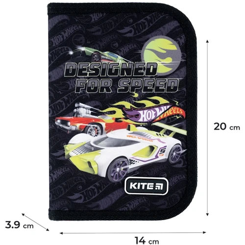 Набір Kite 555S Hot Wheels рюкзак + пенал + сумка для взуття (SET_HW24-555S) фото 22