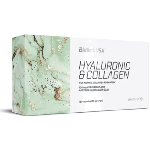Biotech Hyaluronic & Collagen 120 caps / 30 servings