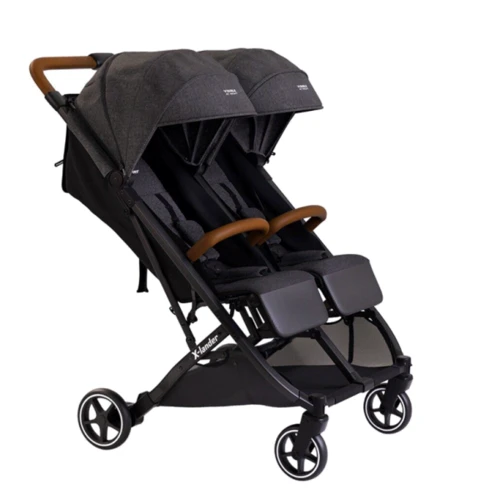 Прогулочная коляска для двойни X-Lander X-Double Black (T-WDZ01-00845)