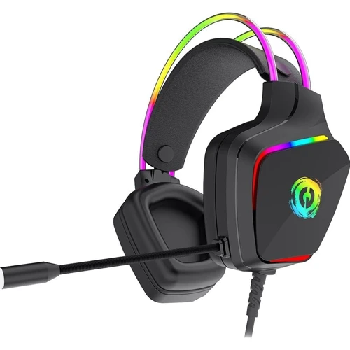Наушники Canyon Darkless GH-9A Black: Тип конструкции накладные