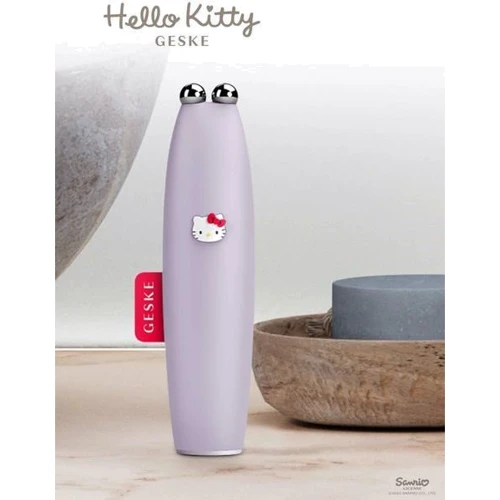 Мікрострумова ручка для підтяжки обличчя GESKE MicroCurrent Face-Lift Pen 6 в 1 Hello Kitty Purple (HK000014PU01) фото 6