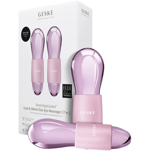 Массажер GESKE Cool&Warm Duo Eye Massager 7в1 pink