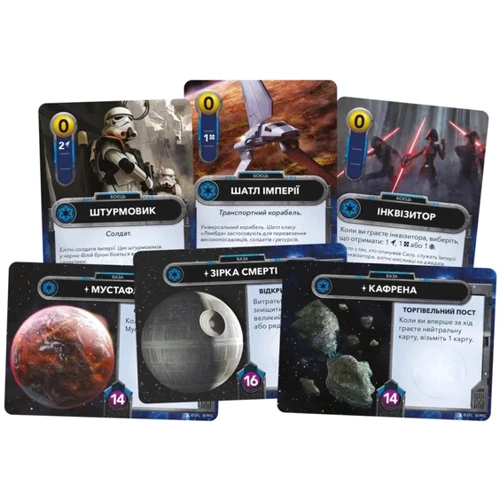 Настольная игра Geekach Games Звездные войны. Колодостроительная игра (Star Wars The Deckbuilding Game) (укр.) (GKCH168SW): Тип Детские