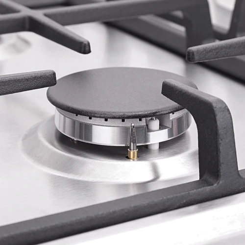 Варочная поверхность газовая Pyramida PFX 644 SI INOX: Расположение панели Фронтальное