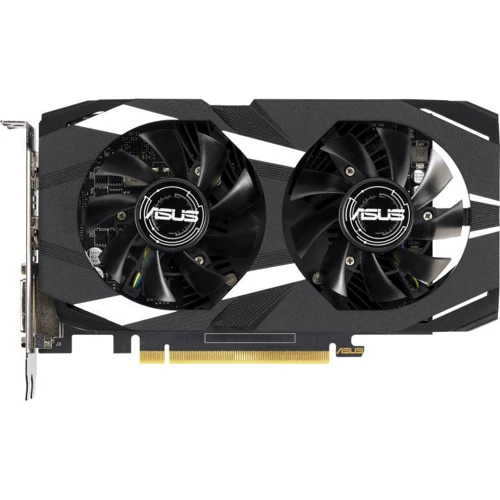 Видеокарта ASUS GeForce GTX 1650 Dual OC 4GB (DUAL-GTX1650-O4G): Объем памяти, Гб 4