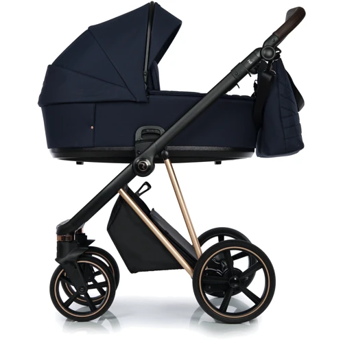 Універсальний візок 2 в 1 Roan Ivi Mystic Blue Rose Gold (R-I-MBG): Можливість встановлення люльки есть