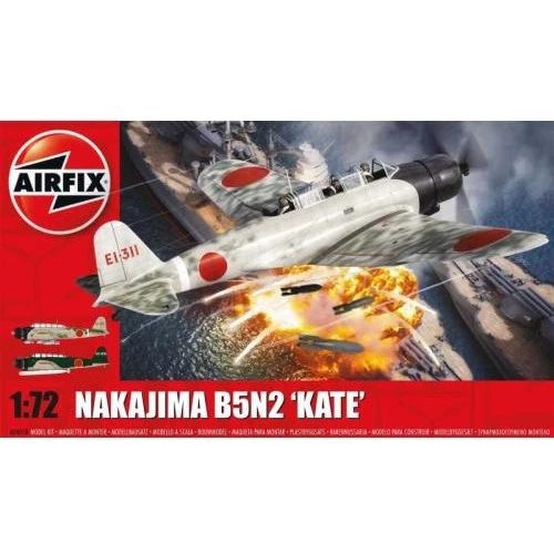 Палубный торпедоносец Airfix Nakajima B5N2 "Kate" AIR04058