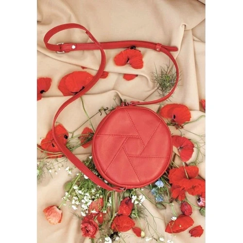 Женская сумка через плечо BlankNote красная (BN-BAG-11-red): Страна производитель Украина