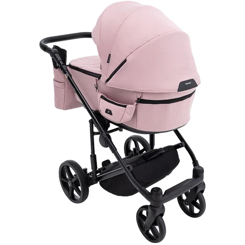 Коляска 2 в 1 Adamex Zico Tip TK-24 розовый (680843): Возможность установки люльки есть