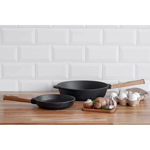 Чугунная сковорода Brizoll Optimа 280х60 мм (O2860-P)