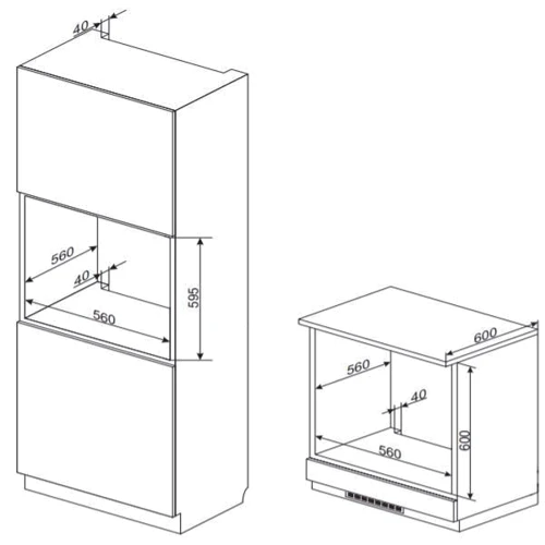 Духовой шкаф электрический Amica ED17319W Retro: Конвекция есть