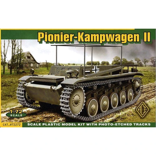 Модель Ace Немецкая инженерная машина Pionier Kampfwagen II (ACE72272)