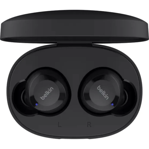 Навушники Belkin Soundform Bolt Black (AUC009BTBLK): Тип конструкції вакуумные