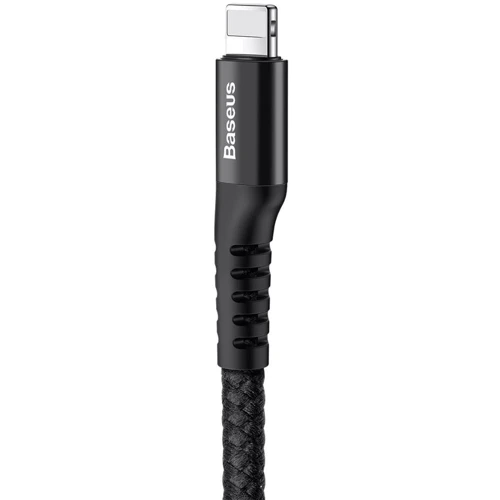 Кабель Baseus USB Cable to USB-C Fish Eye Spring Data 2A 1m Black (CATSR-01): Тип USB Cable - USB-C
