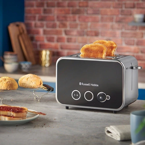 Тостер Russell Hobbs 26430-56 Distinctions 2-Slice Black фото 8