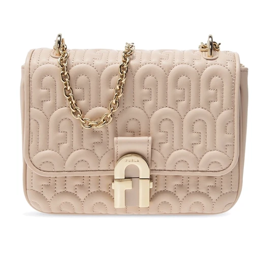 Женская сумка через плечо Furla Pillow (Cosy) Mini Shoulder Bag бежево-розовая (BZY3PILA.0073B4L00)