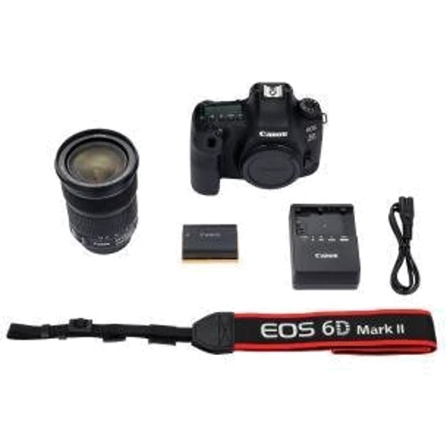 Canon EOS 6D Mark II (24-105mm) IS STM Официальная гарантия: Поддержка карт памяти SD (SDHC, SDXC)