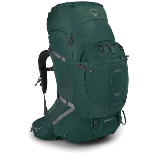 Рюкзак туристический Рюкзак туристический Osprey Aether Plus 85 Axo Green S/M зеленый (009.2428)