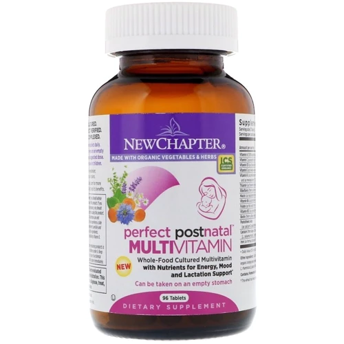 New Chapter, Perfect Postnatal Multivitamin, 96 Vegetarian Tablets (NCR-0376): Тип Мультивитамины