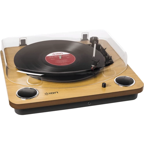 Виниловый проигрыватель ION Max LP (Wood): Форма тонарма Прямая