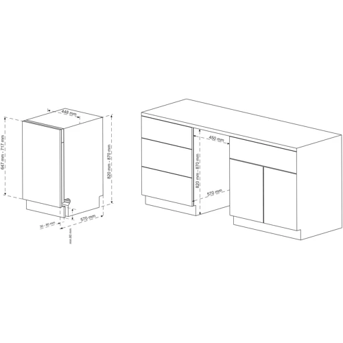 Встраиваемая посудомоечная машина Eleyus DWB 45036 фото 19