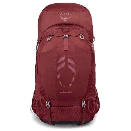 Рюкзак туристический Osprey Aura AG 65 Berry Sorbet Red, WXS/ фото 2