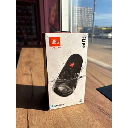 JBL Flip 5, Black (JBLFLIP5BLKEU) UA (Акустика для iPhone/iPod/iPad))Stylus approved