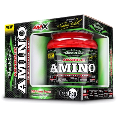 Аминокислота для спорта Amix MuscleCore® Amino Tabs with CreaPep 250 tab / 50 servings
