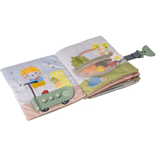 

Развивающая мягкая книга Taf Toys Бизибук зайчонок (13355)