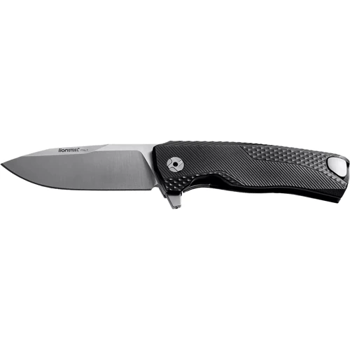 Нож Lionsteel Rok Aluminum black (39.20.72)