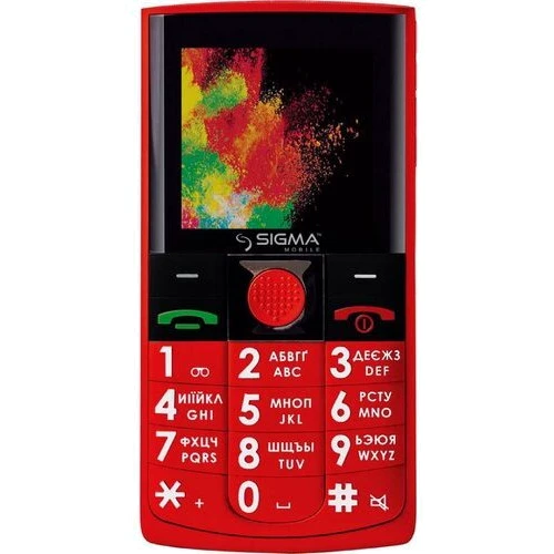 Мобильный телефон Sigma mobile Comfort 50 Solo Red (UA UCRF)