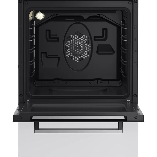 Плита комбінована Beko FSE52332DWDS: Управління механічне, електронне