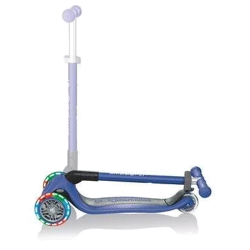 Самокат GLOBBER серії PRIMO FOLDABLE LIGHTS, синій, колеса з підсвічуванням, до 50кг, 3+ (432-100-2): Тип коліс литі