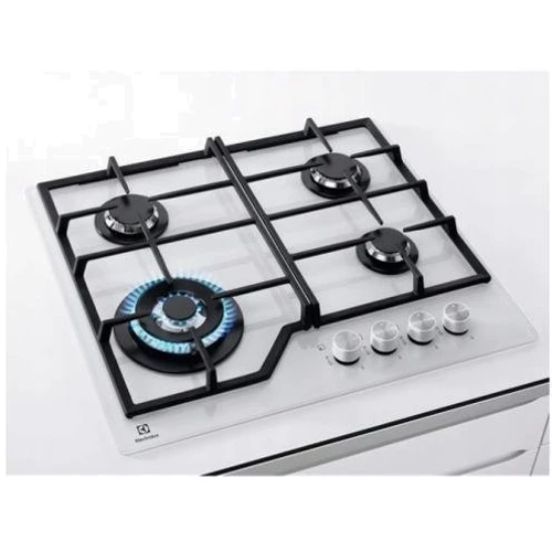 Варильна поверхня газова Electrolux EGG6436W: Кількість конфорок 4