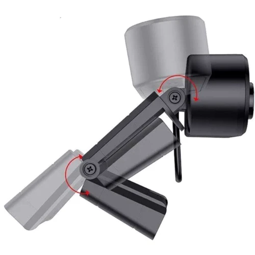 Hoco DI01 USB Computer Camera Black: Додатково Ручная фокусировка, Встроенный микрофон