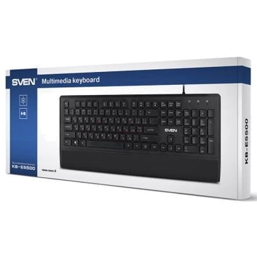 Клавиатура SVEN KB-E5500: Интерфейс подключения USB