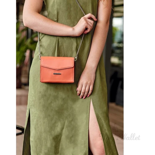 Женская сумка кросс-боди BlankNote коралловая (BN-BAG-38-2-living-coral): Пол Женский