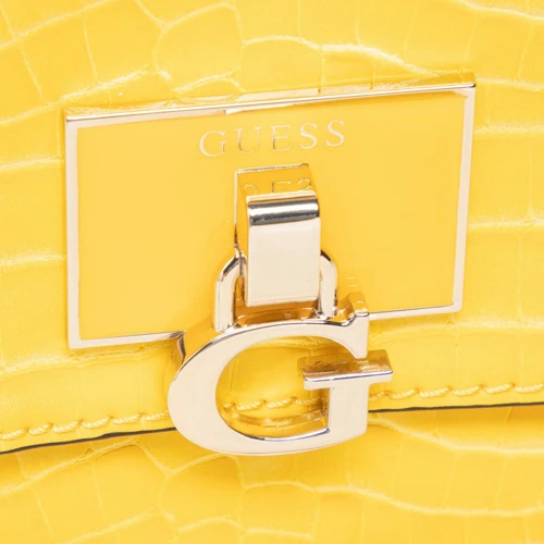 Жіноча сумка через плече Guess Carabel Cnvrtble Xbody Flap жовта (HWCG7972210-YEL): Стать жіночий