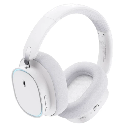 Наушники Baseus AeQur GH02 Gaming White: Тип конструкции полноразмерные