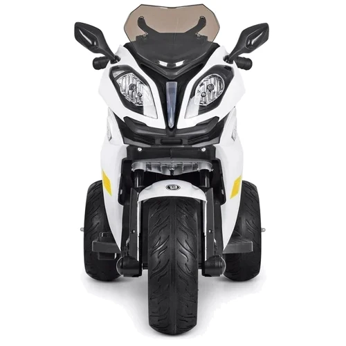 Детский электромотоцикл 3 колесный Bambi Racer BMW белый (M 3913EL-1): Вид мотоцикл