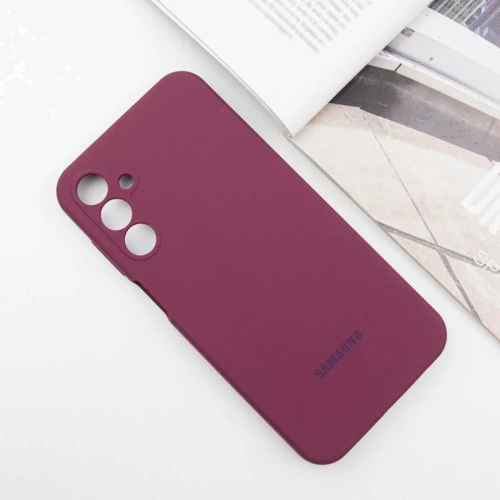 Чохол для телефона Lakshmi Premium Silicone Case з Logo Full Camera Plum Samsung A245 Galaxy A24 4G: Сумісність Samsung A245 Galaxy A24 4G