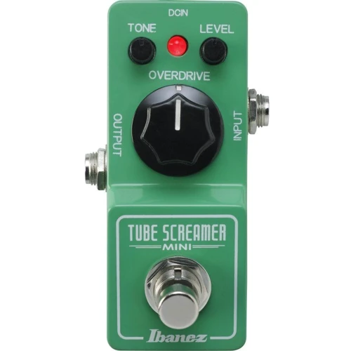 Педаль гитарных эффектов Педаль эффекта овердрайв Ibanez TS Mini Tube Screamer Mini