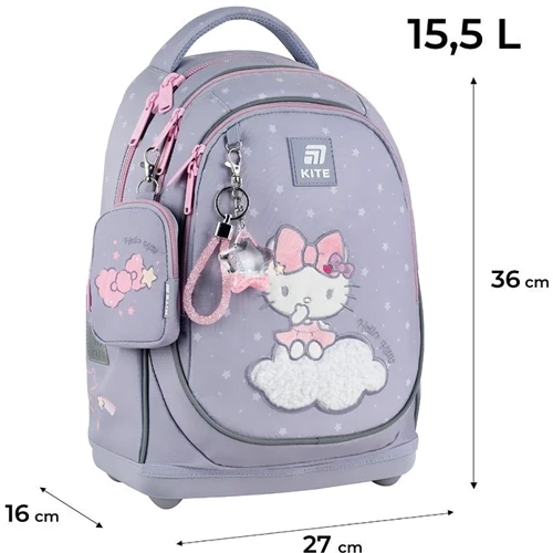 Набор Kite рюкзак + пенал + сумка для обуви 724 Hello Kitty (SET_HK25-724S) фото 12