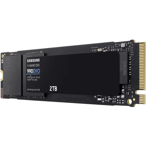 Samsung 990 EVO 2 TB (MZ-V9E2T0BW): Интерфейс подключения PCI-Express 4.0 (x4)