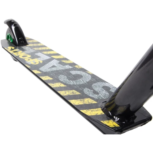 Трюковый самокат Scale Sports Extrem Abec-11. Black: Конструкция рамы цельная